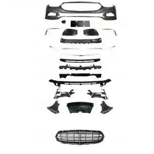 W213 BUMPER FR PDC COMPLETE