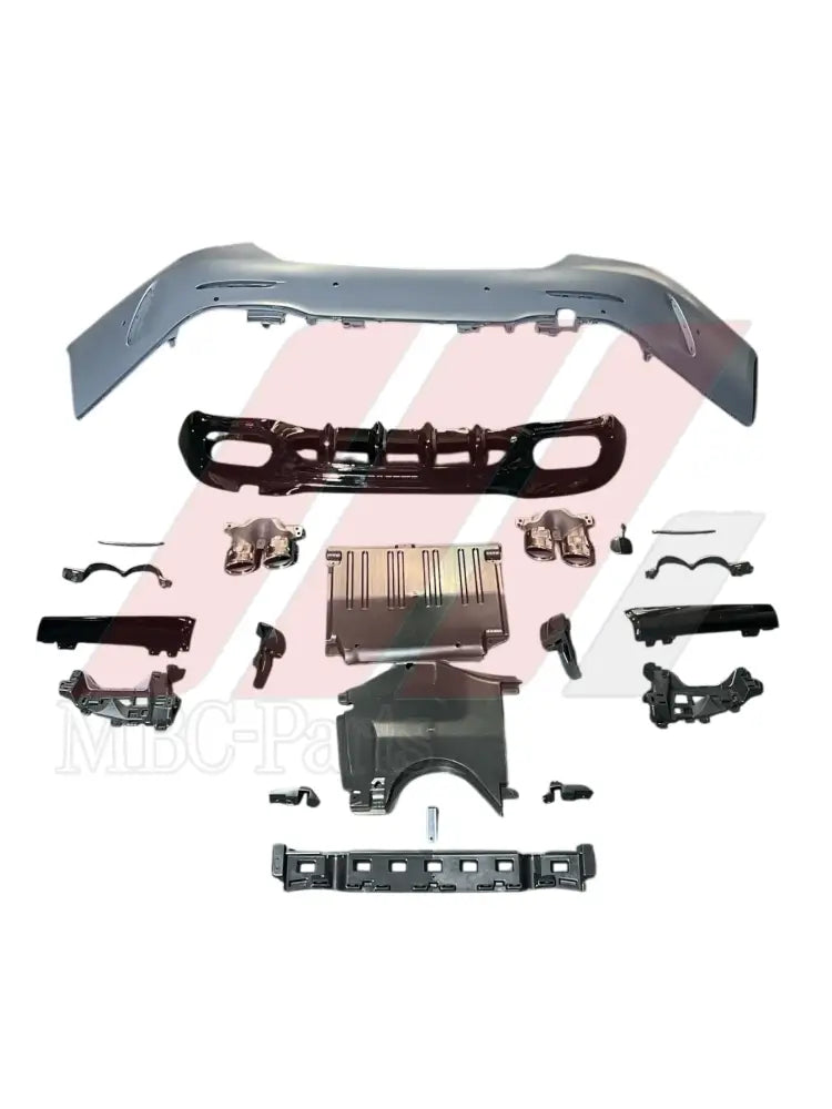 W206 BUMPER REAR COMPLETE AMG Generic Attachment