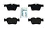 W253 BRAKE PAD REAR