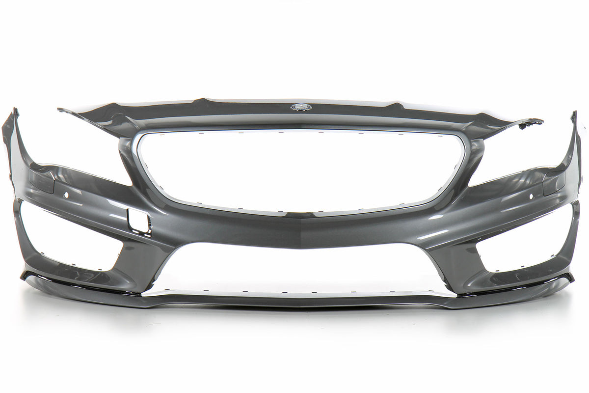 W117 BUMPER FR AMG/PDC/WASHER P/F COMPLETE