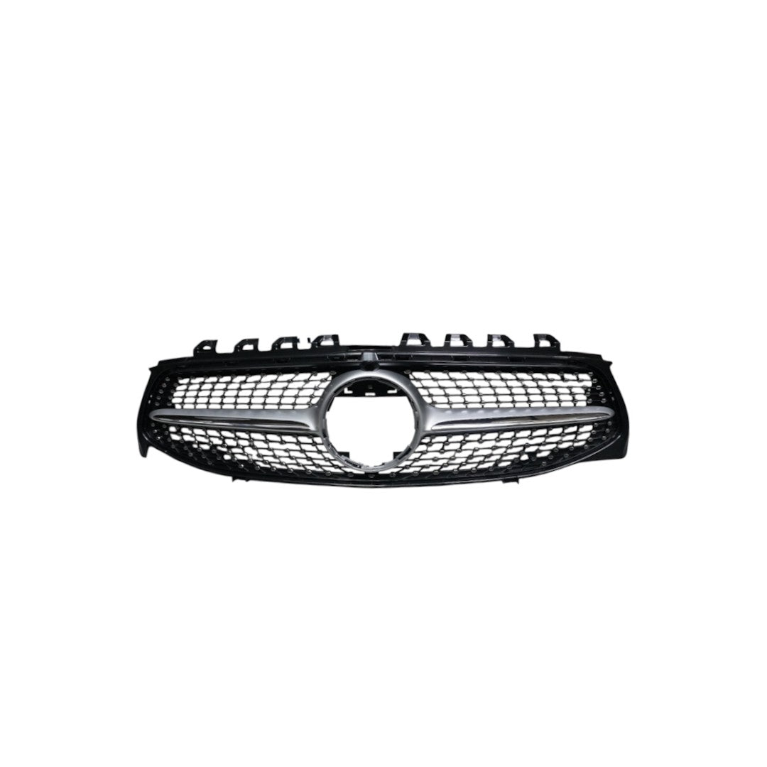 W118 GRILLE DIAMOND SILVER W/CAMERA AMG