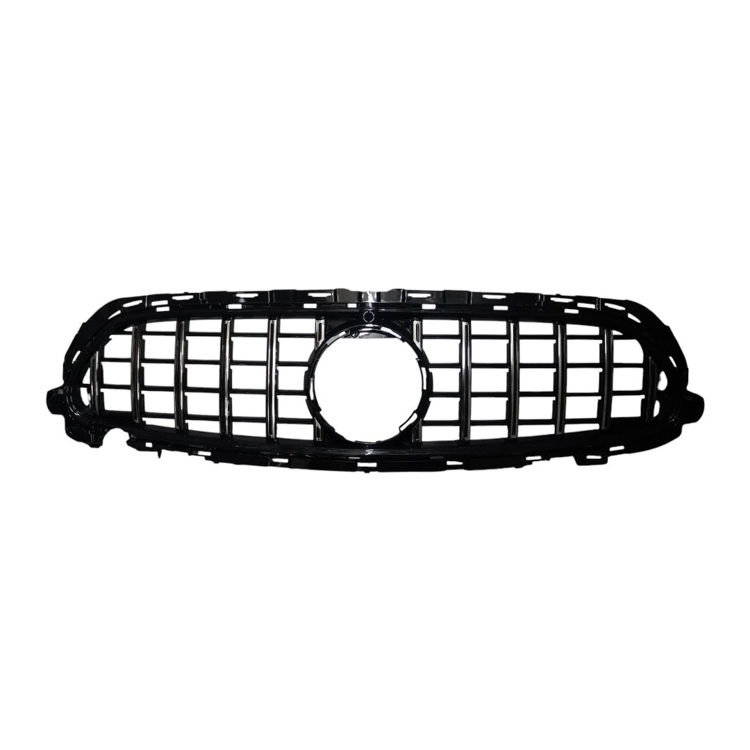 W213 GRILLE GT LOOK BLACK F/L NO BASE & STAR CAMERA BLOCKER