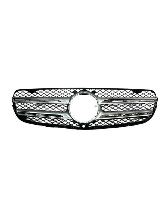 W253 GRILLE GT LOOK SILVER P/F (W/CAMERA BLOCKER)