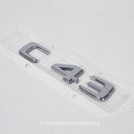 W205 BOOT EMBLEM C43