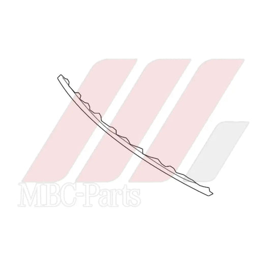 W117 BUMPER CHROME CENTER FR Generic Attachment
