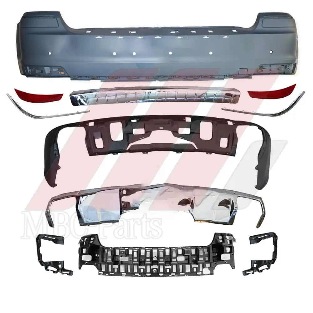 W164 BUMPER REAR COMPLETE GL (2009-2012) Generic Attachment
