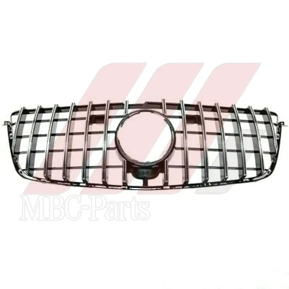 W166 GRILLE GT LOOK - ML 1668800085 WITH BASE & STAR Generic Attachment