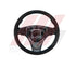 W166 STEERING WHEEL (BLACK WITH INNER SILVER CHROME)