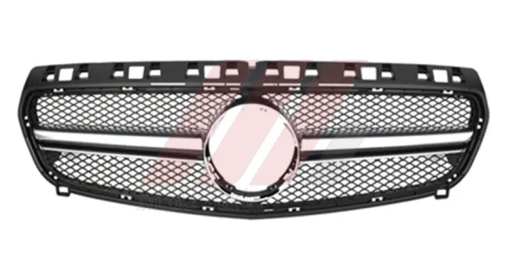 W176 GRILLE A45 LOOK SILVER WITH BASE & STAR Generic Attachment