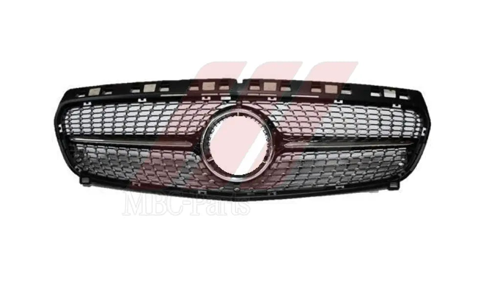 W176 GRILLE DIAMOND BLACK P/F (WITH BASE) Generic Attachment