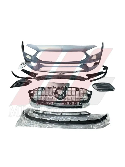 W177 BUMPER FR A45 LOOK COMPLETE (PDC HOLES CLOSED) Generic Attachment