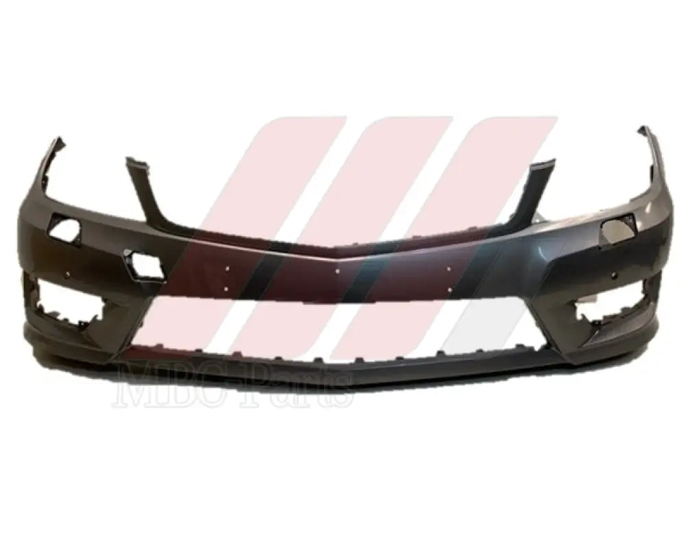 W204 BUMPER FR AMG F/L2 COMPLETE NO SPOT LAMP Generic Attachment