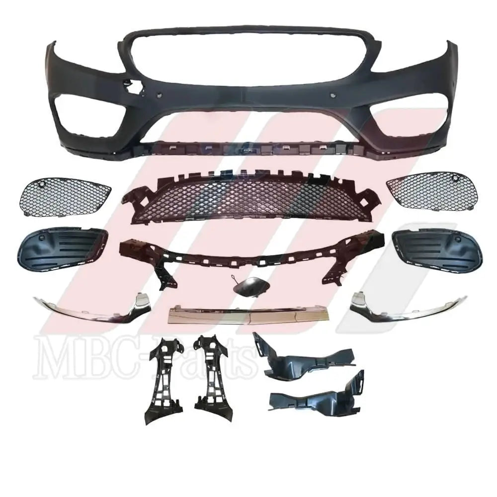 W205 BUMPER FR AMG/PDC (BADLY REPAIRED AND DAMAGED) Generic Attachment