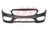 W205 BUMPER FR AMG SKIN