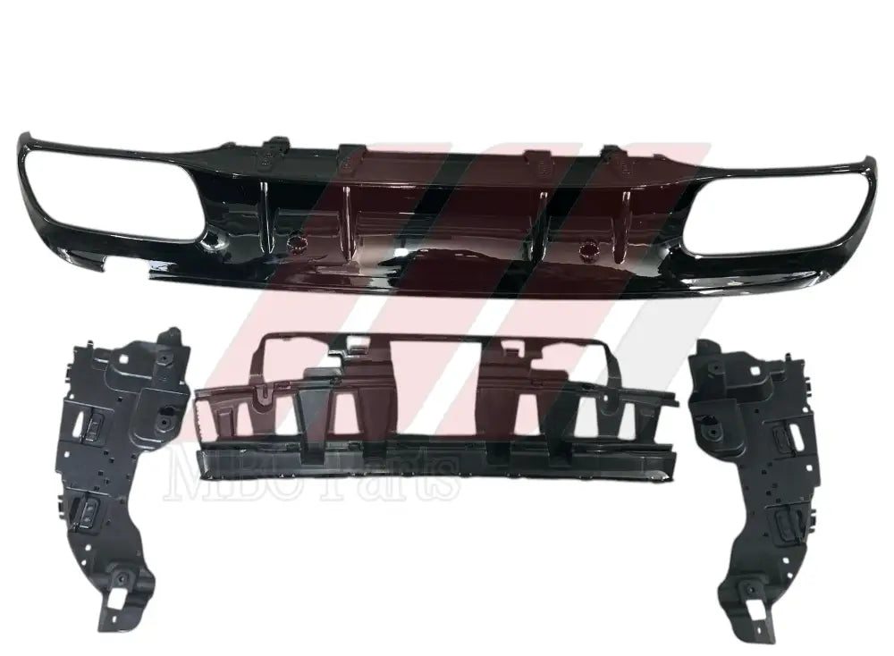 W205 BUMPER REAR DIFFUSER AMG KIT LOOK Generic Attachment