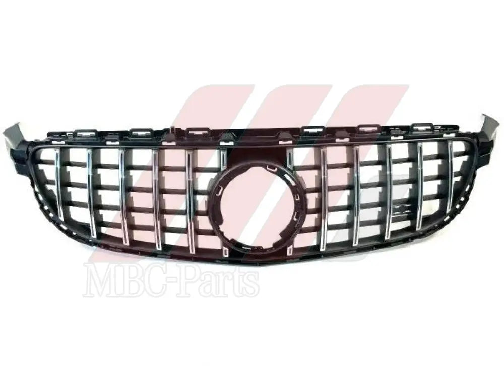 W205 GRILLE GT LOOK C63 SILVER F/L NO CAMERA NO BASE & STAR Generic Attachment
