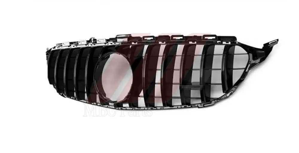 W205 GRILLE GT LOOK C63 SILVER W/O CAMERA NO BASE & STAR Generic Attachment