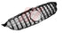 W205 GRILLE GT LOOK W/O CAMERA P/F SILVER (No Base & Star)