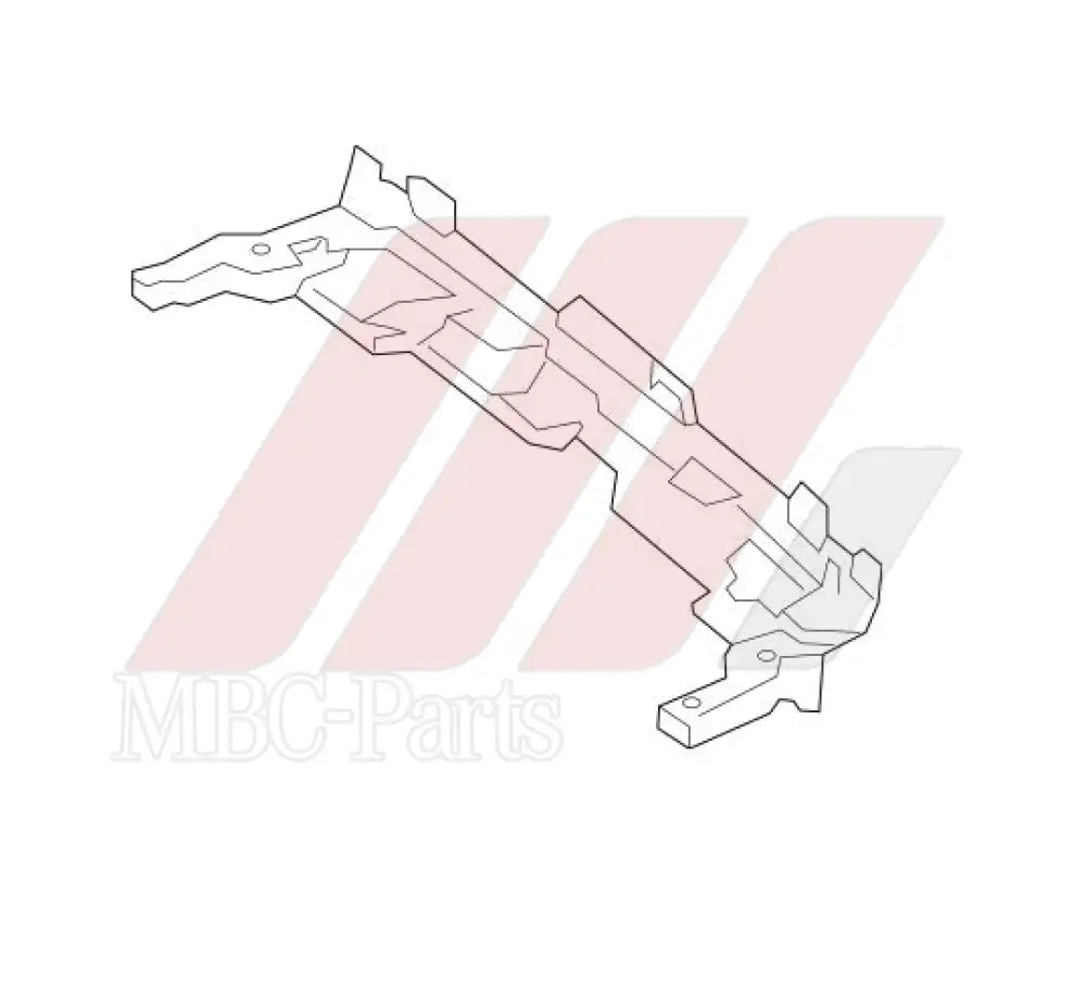 W212 BUMPER BRACKET CENTER REAR E63 F/L Generic Attachment
