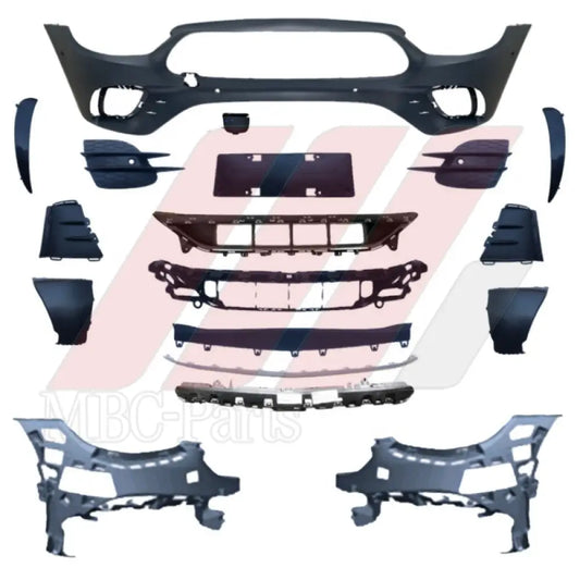 W213 BUMPER FR AMG/PDC SKIN F/L 2138857504 (PAINTED) Generic Attachment
