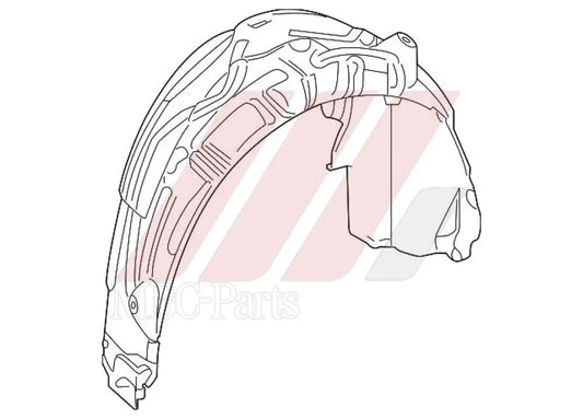 W213 FENDER LINER L/R Generic Attachment