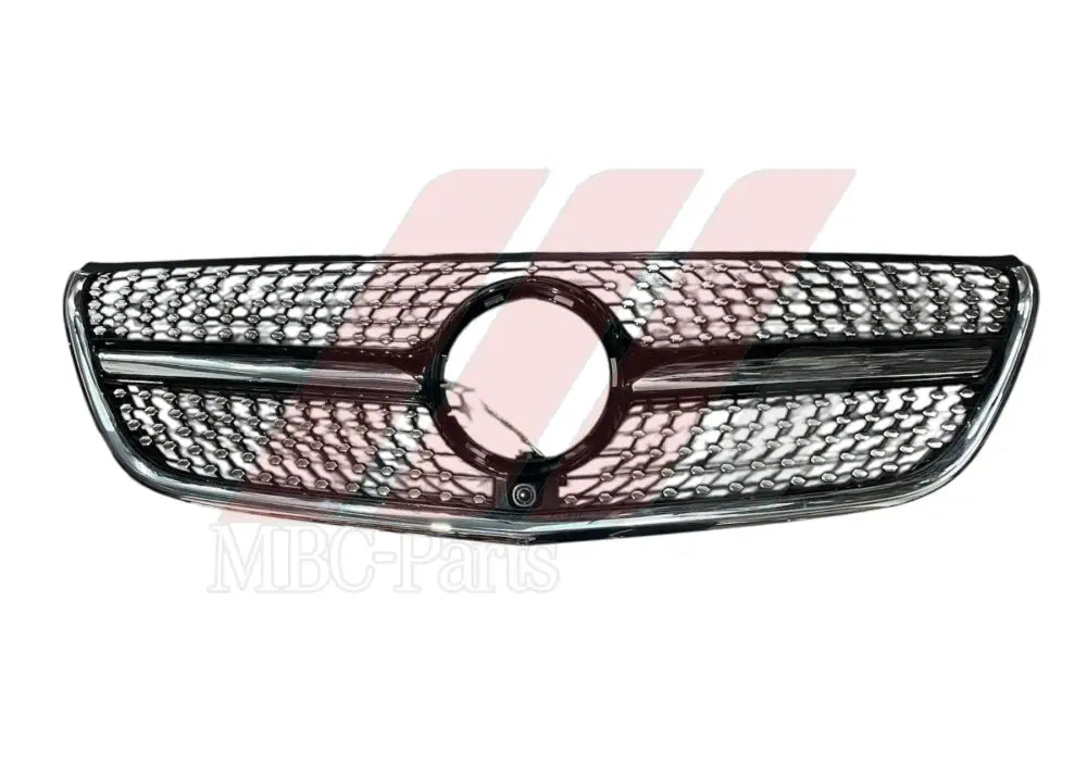 W447 GRILLE DIAMOND LOOK BLACK (CAMERA BLOCKER) STANDARD Generic Attachment
