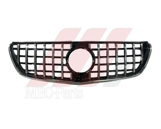 W447 GRILLE GT LOOK SILVER CAMERA BLOCKER SPORT Generic Attachment