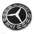 W205 BONNET EMBLEM FLAT BLACK  0008173305