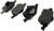 W166 BRAKE PAD FRONT A0074207920