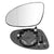 W221 MIRROR GLASS L/F